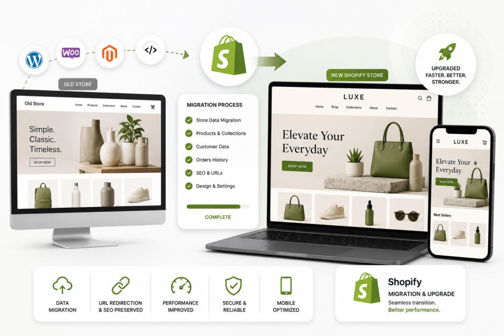 Shopify Migration & Upgrade