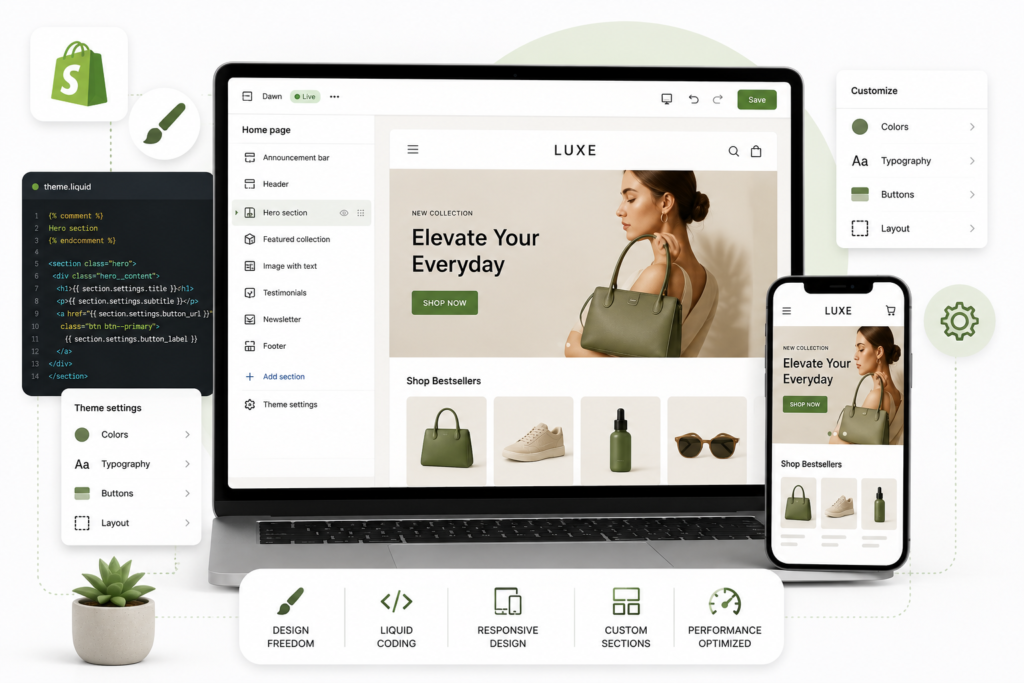 Shopify Theme Customization