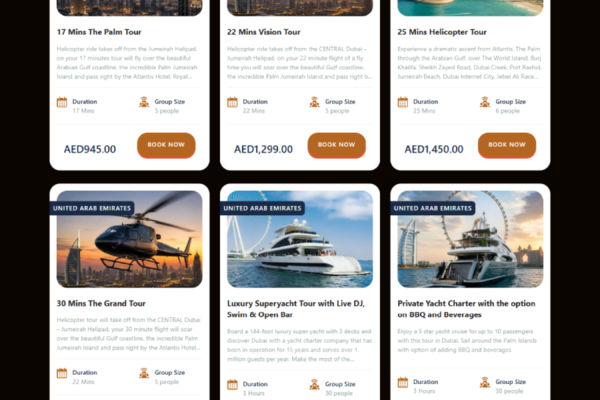 Helicopter Dubai Tours