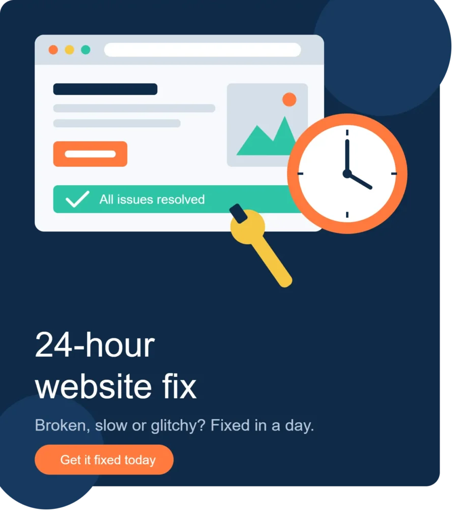 24-Hour Website Fix
